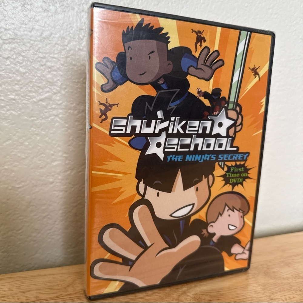 Shuriken School The Ninja's Secret New Sealed DVD